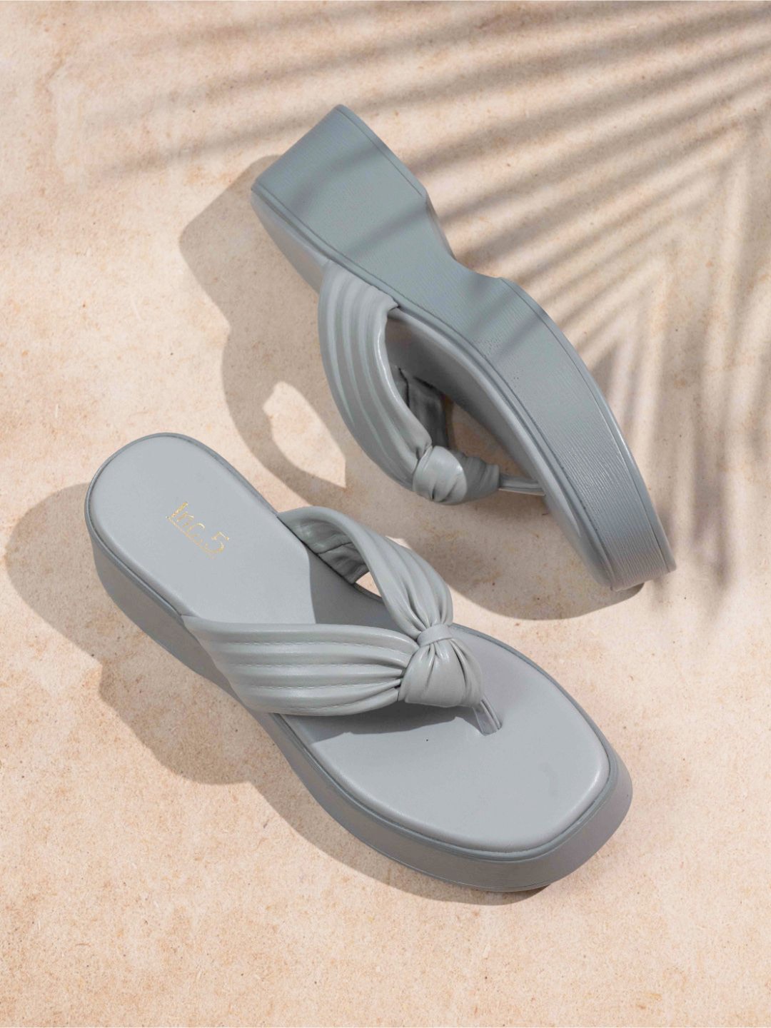 

Inc 5 Women Platform Heeled Sandals, Grey