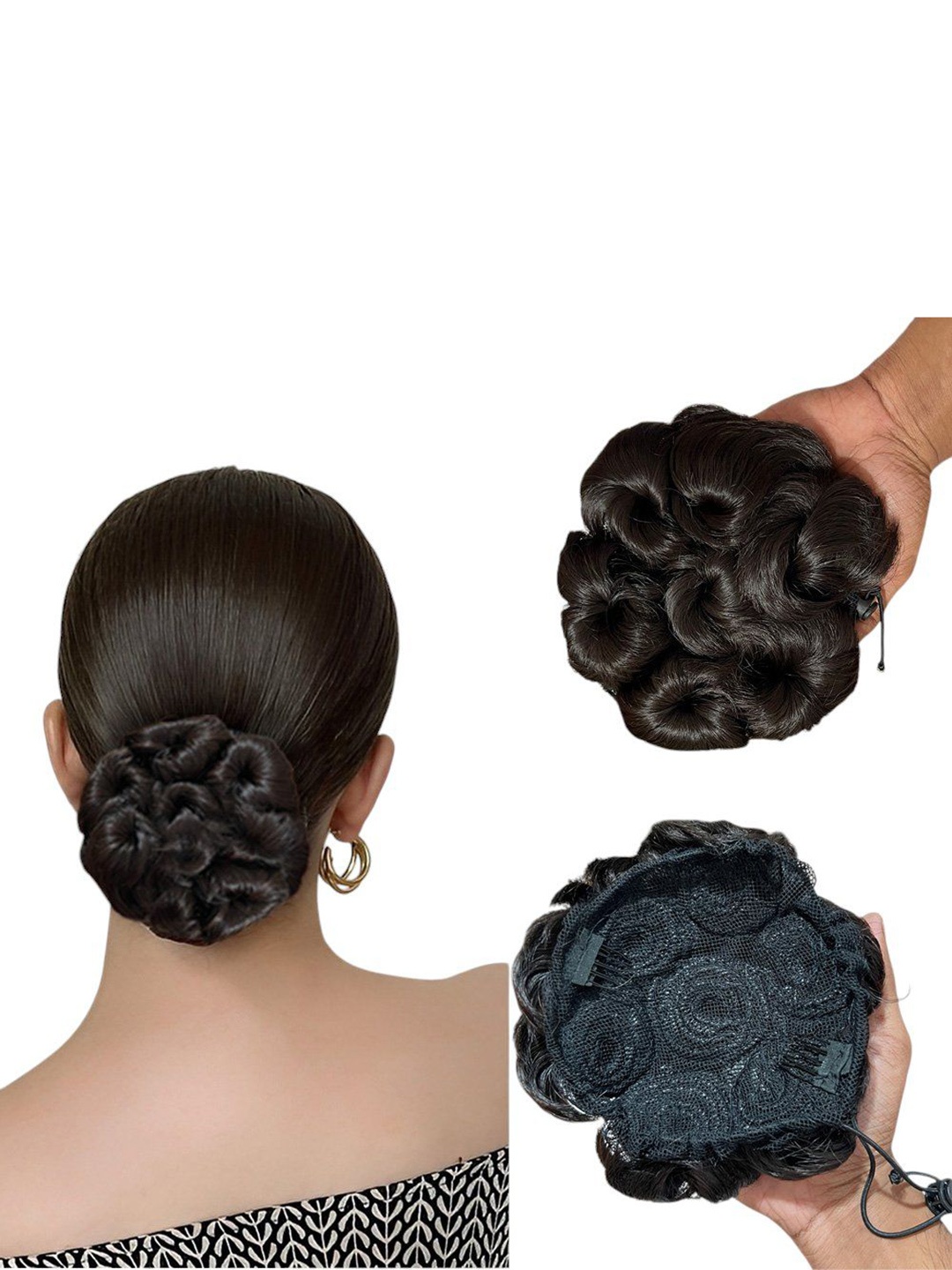 

D-Divine Messy Bun Hair Extension - Brown