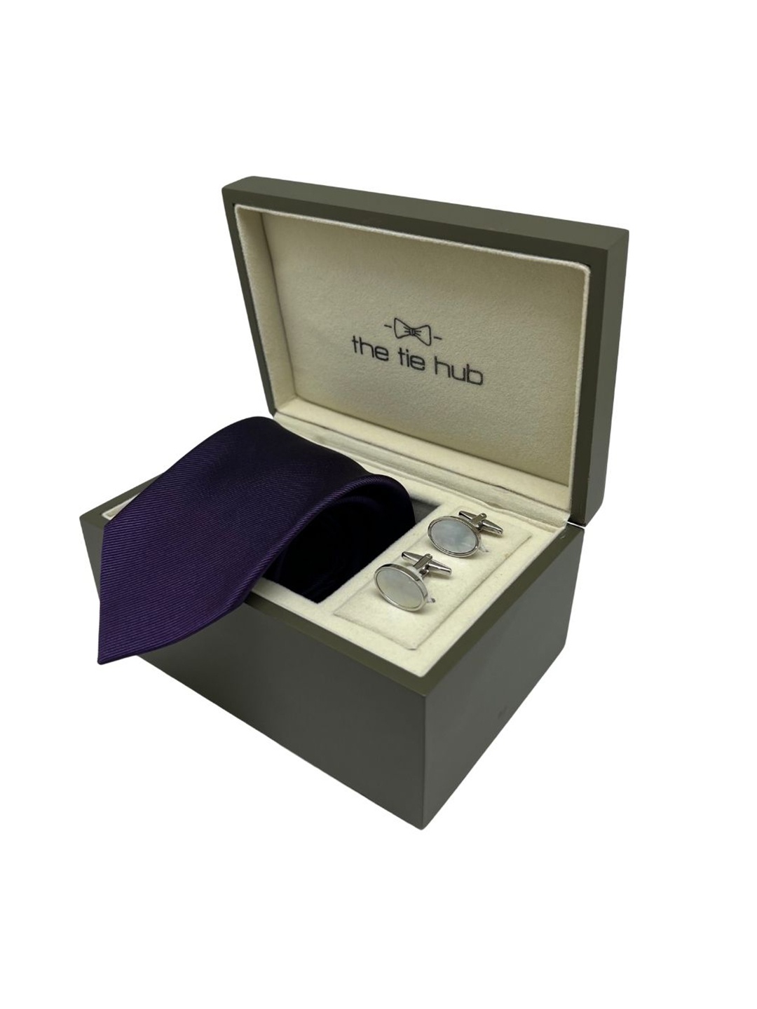 

The Tie Hub Men Accessory Gift Set, Purple