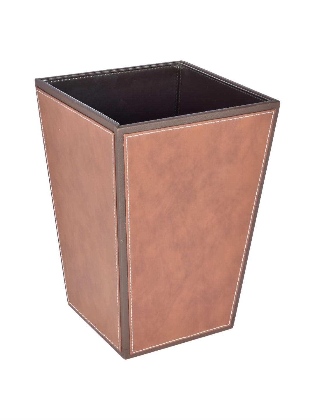 

Premsons Orange-Color & Brown Open Dustbin
