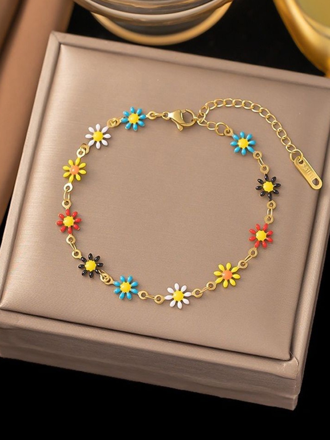

MYKI Gold-Plated Stainless Steel Wraparound Bracelet