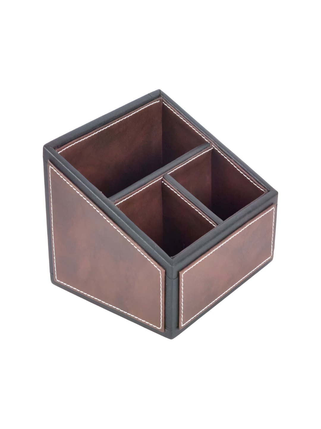 

Premsons Brown Set of 1 Regular Desk Organiser Organisers