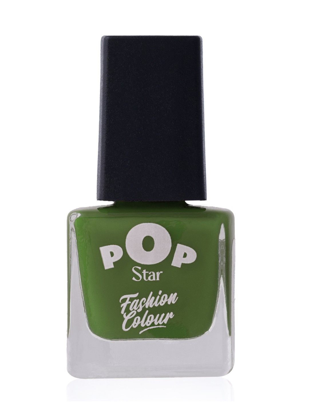 

Fashion Colour Pop Star Quick Drying Long Lasting Glossy Nail Polish 6.5 ml - Shade 531, Green