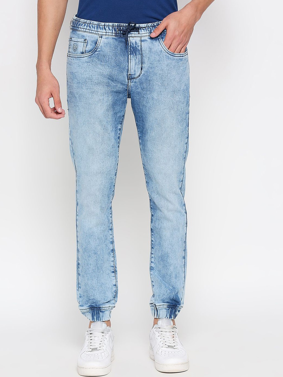 

Being Human Men Regular Fit Classic Heavy Fade Mid-Rise Jeans, Blue