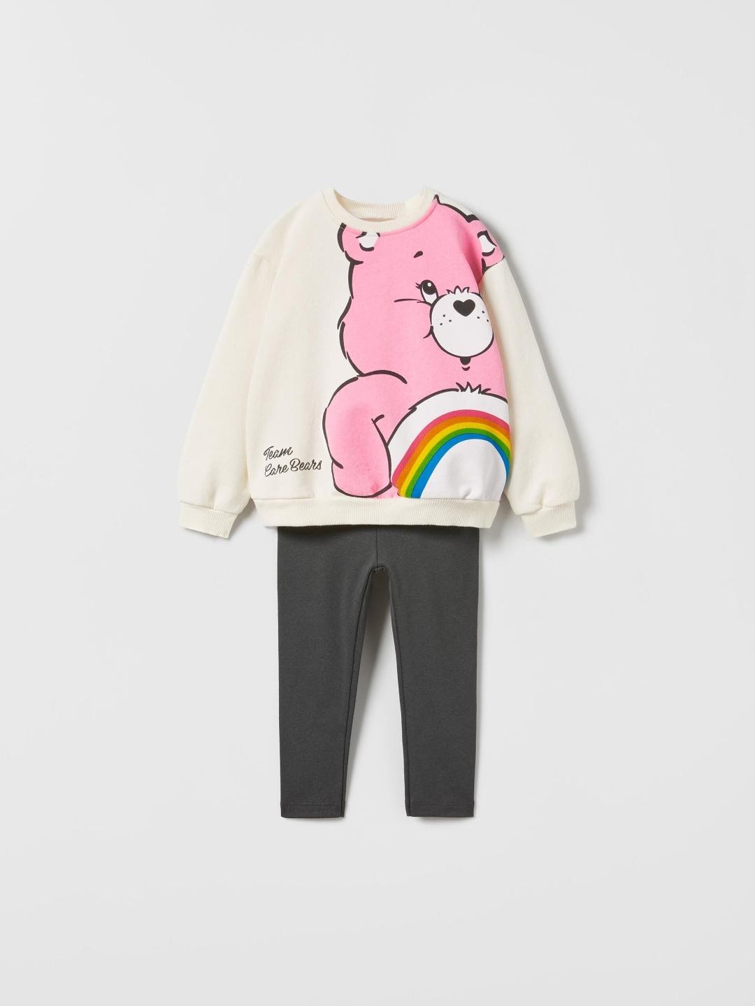 

ZARA Kids-Unisex Beige Tracksuits