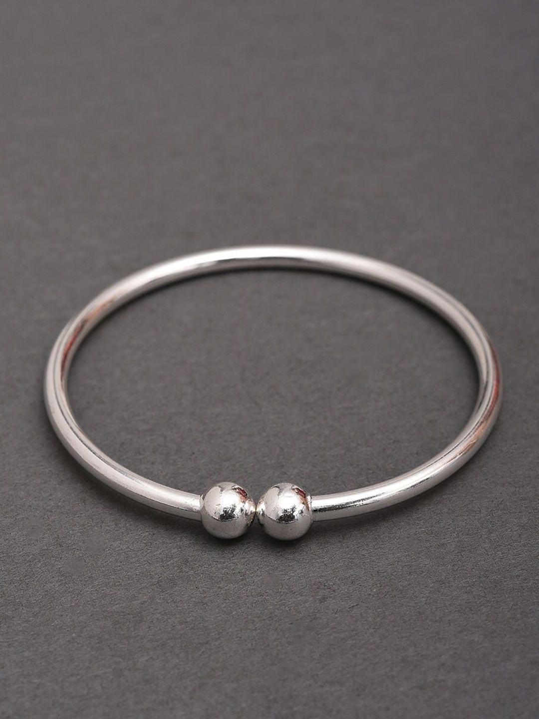 

JAYPORE Silver Kada Bangle