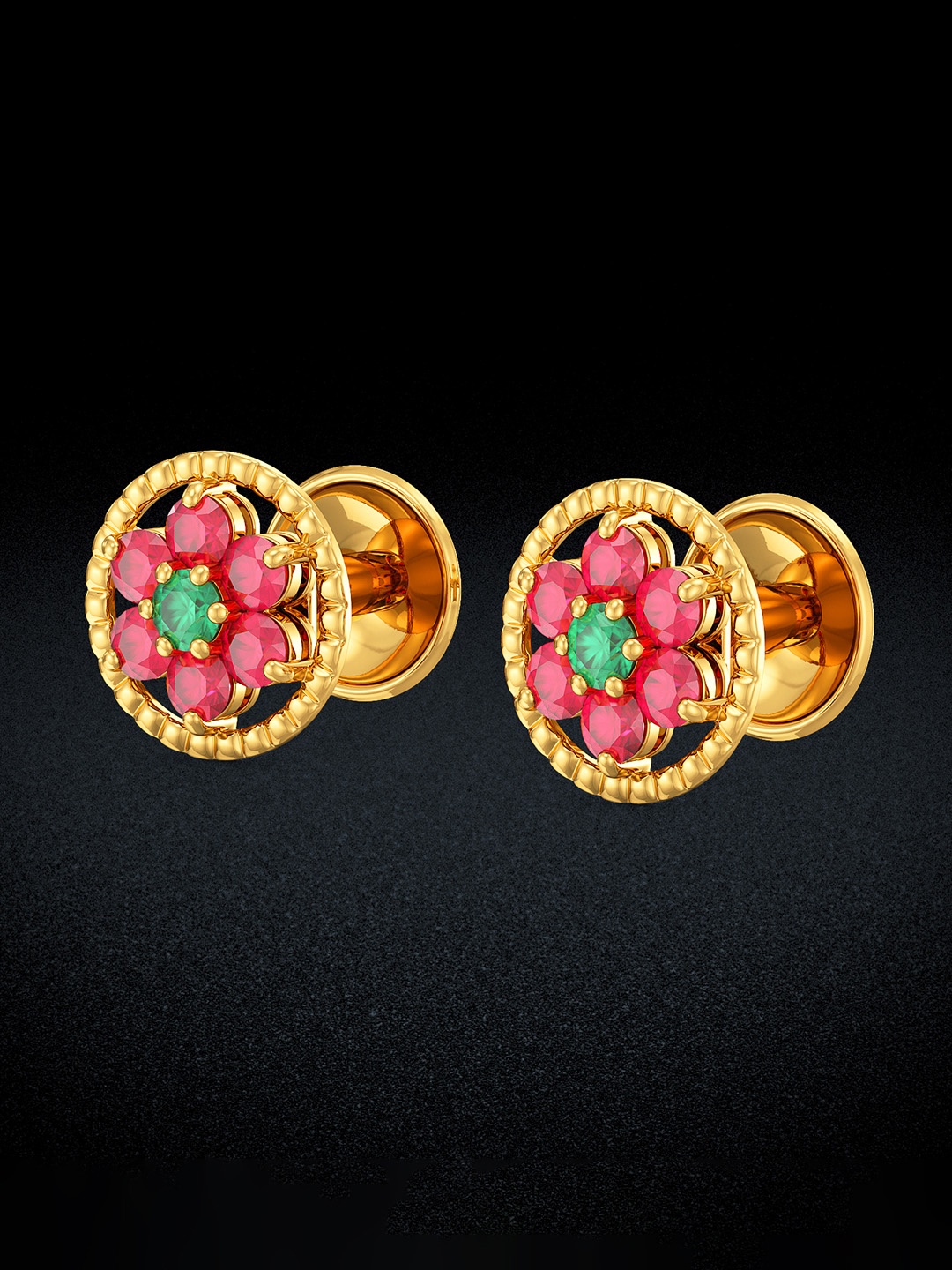 

Joyalukkas 22KT Gold Earrings-2.5gm