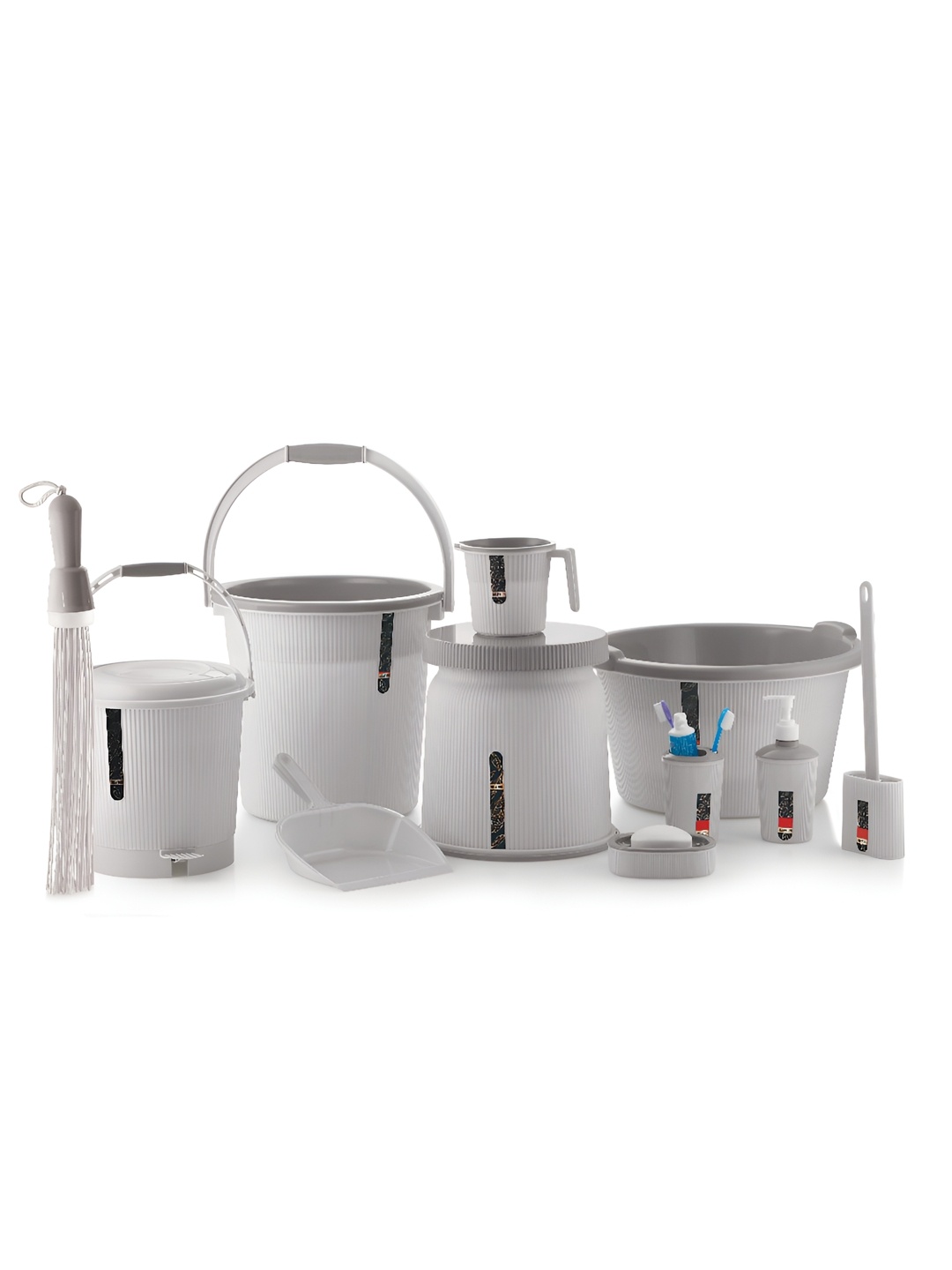 

NABHYA Grey 10 Plastic Core