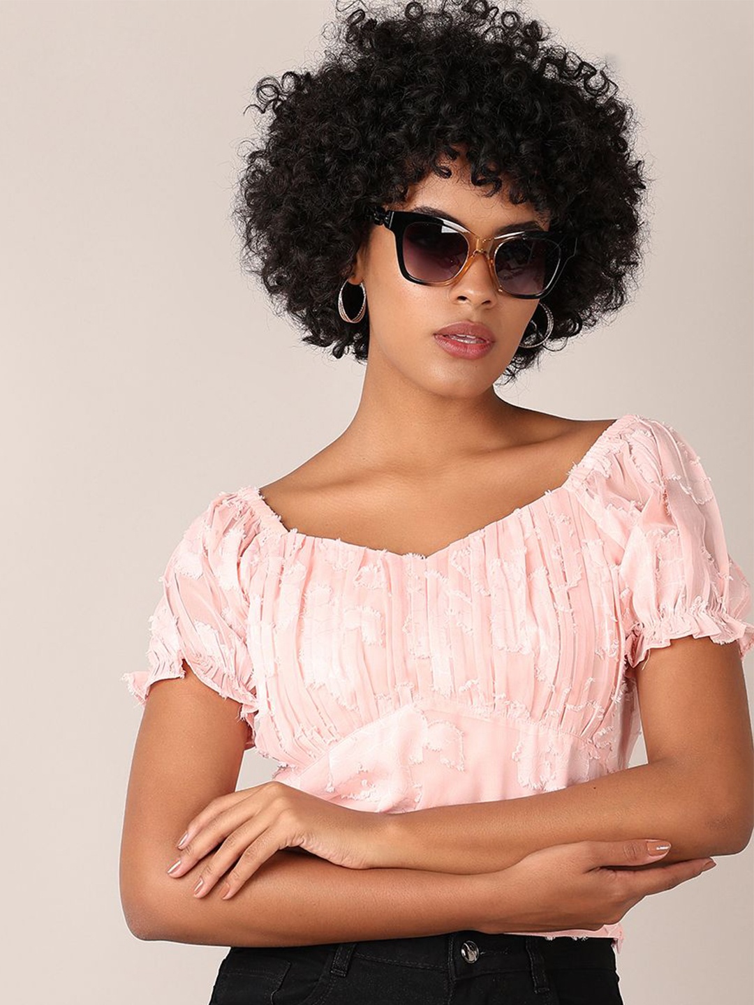 

V-Mart Top, Pink