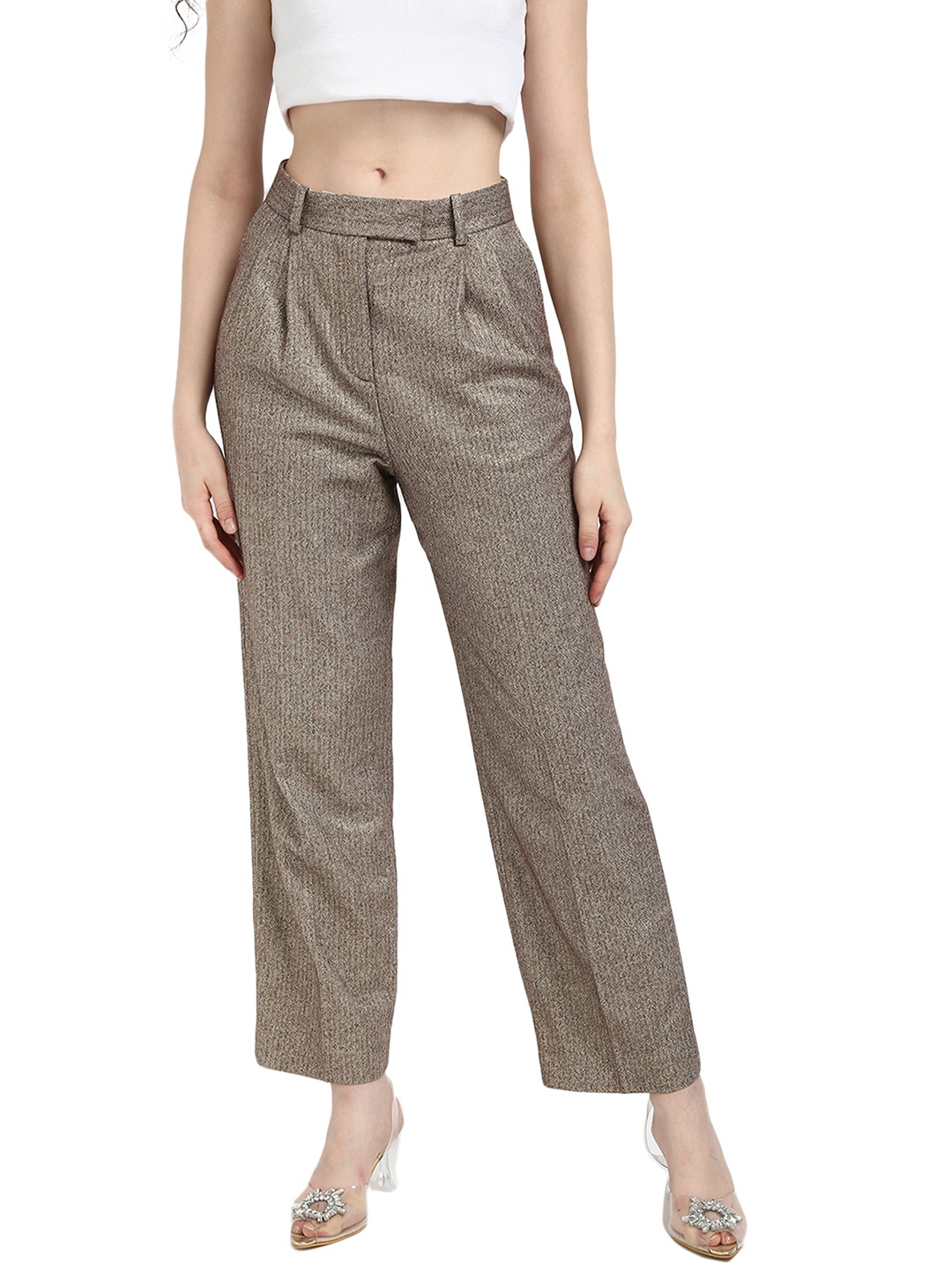 

Tommy Hilfiger Women Relaxed Chinos Trousers, Beige