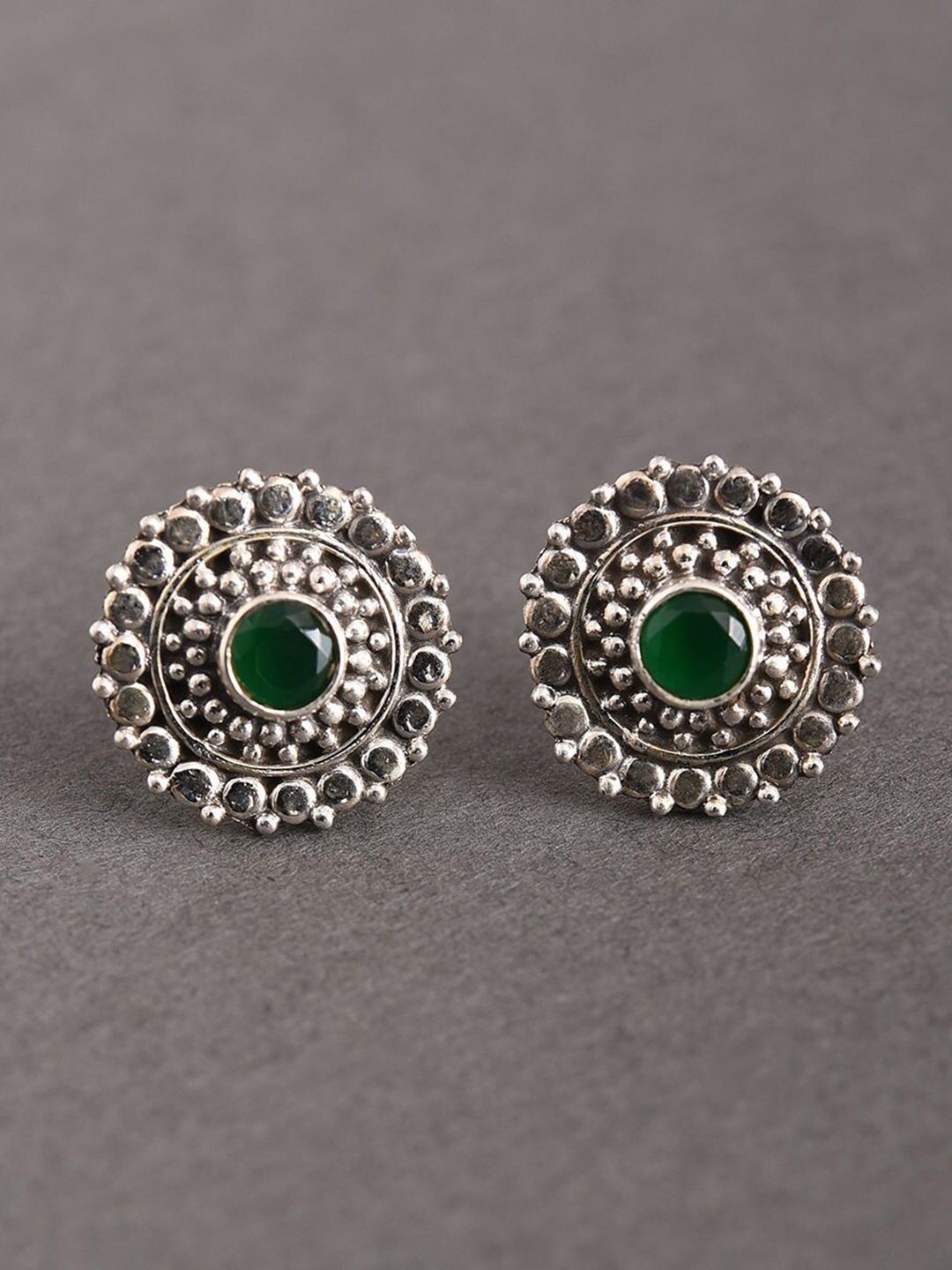 

JAYPORE Pure Silver Contemporary Studs