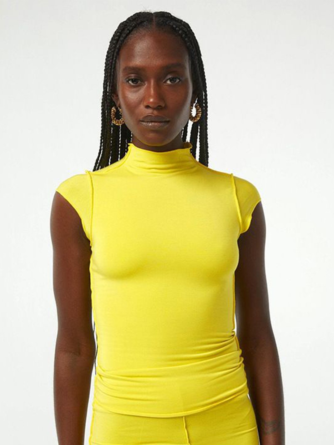 

MIAKEE Women Casual Top, Yellow