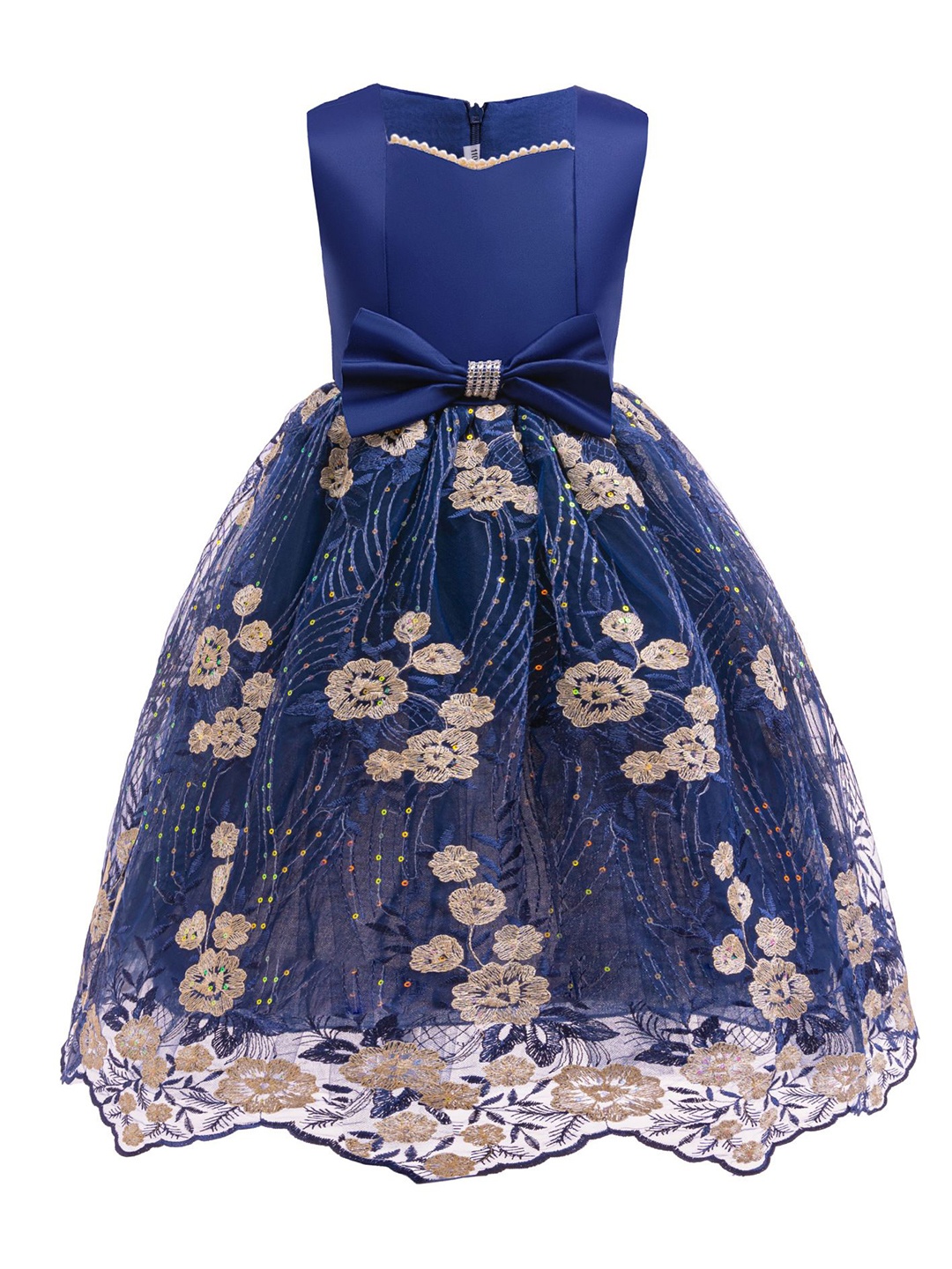 

StyleCast x Revolte Maxi Dress, Navy blue