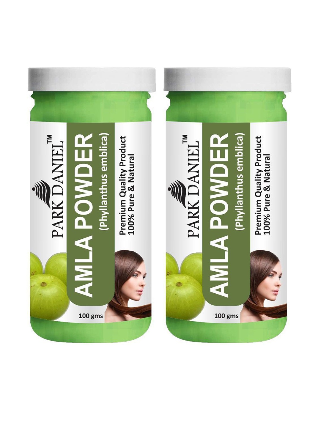 

Park Daniel Set Of 2 Amla Powder For Hair - 100 g Each, White