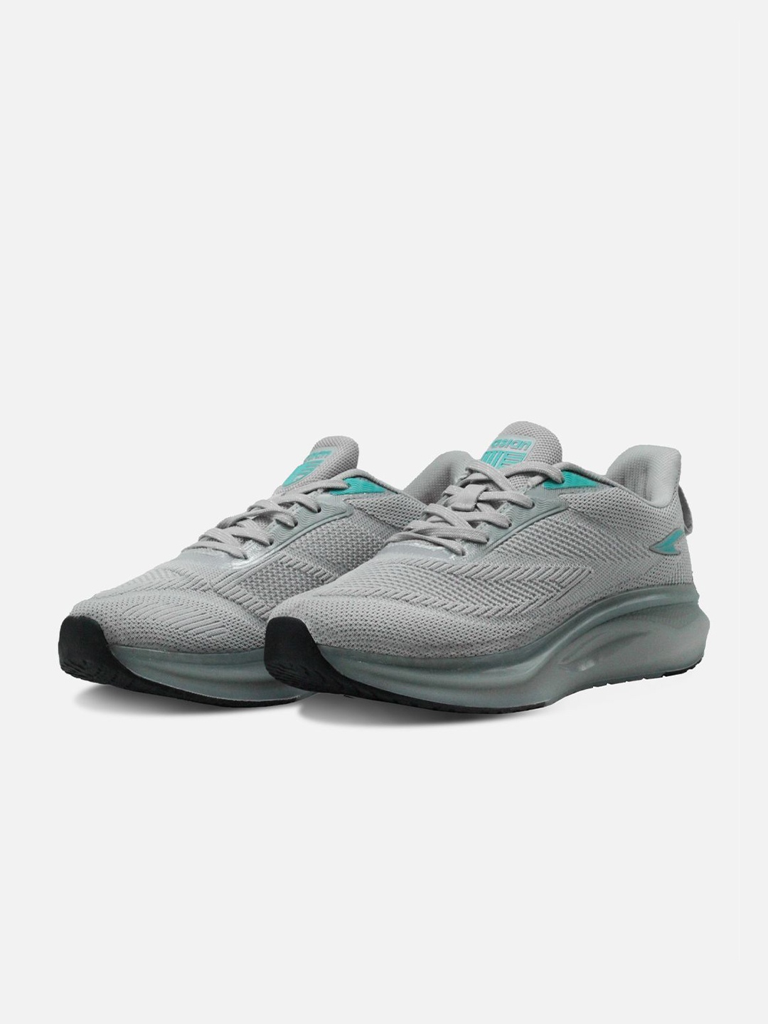 

ASIAN Men Mesh Running Non-Marking Shoes, Grey