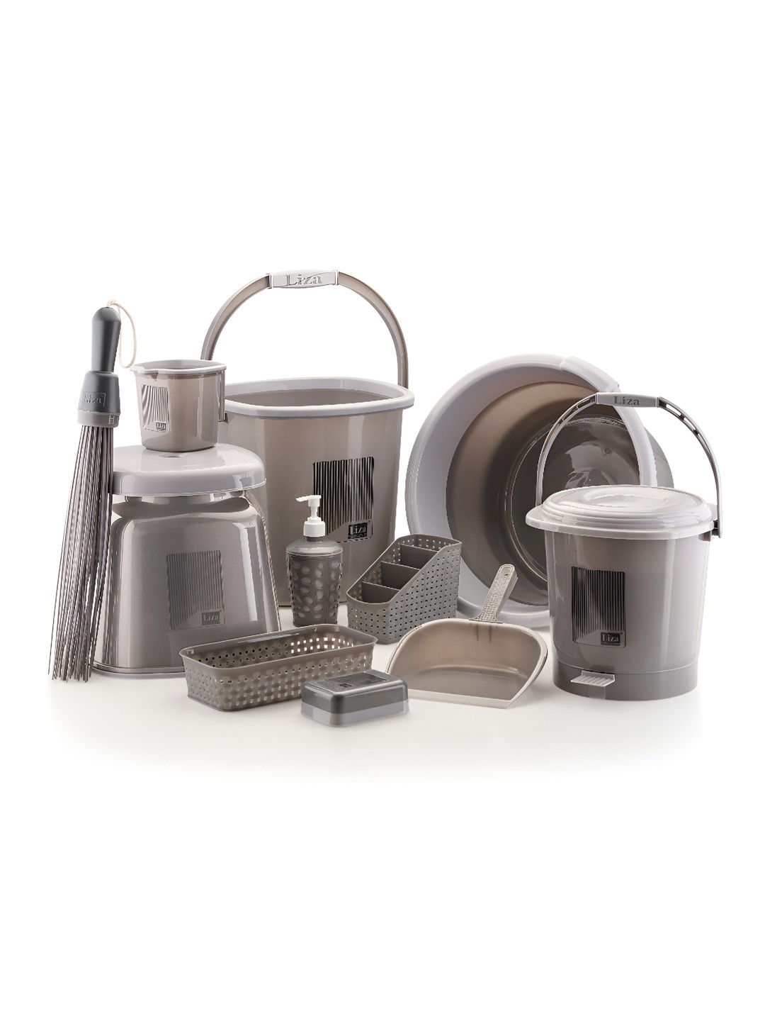 

NABHYA Grey 10 Plastic Core