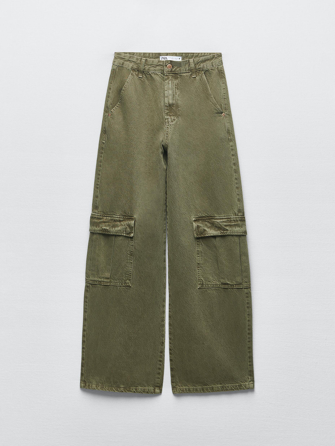 

ZARA Women Khaki Trousers