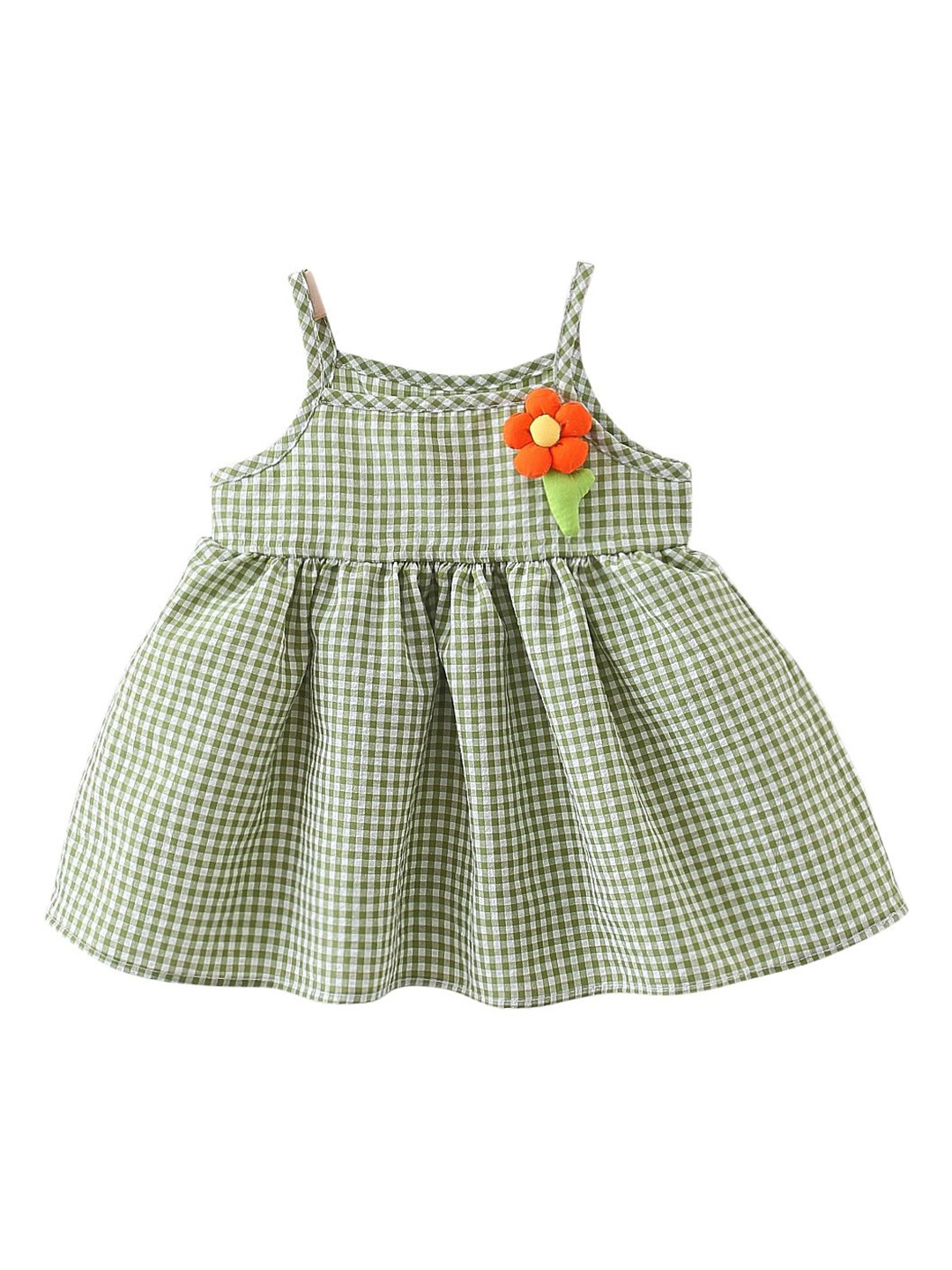 

StyleCast x Revolte Checked A-Line Mini Dress, Green