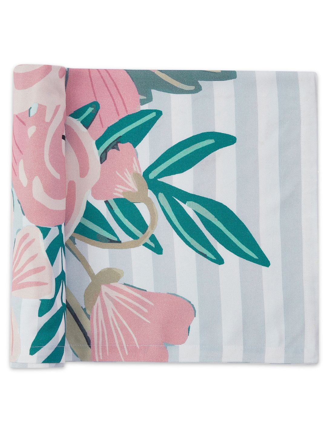 

haus & kinder Grey & Blue Printed Bamboo 150 GSM Bath Towel