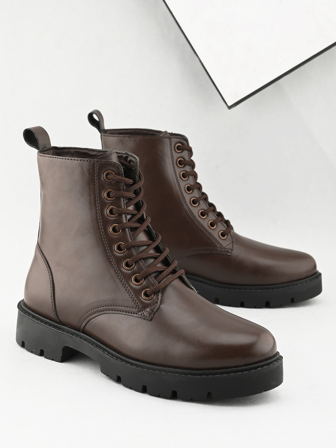 

Roadster Women Casual Lace Up Boots, Brown