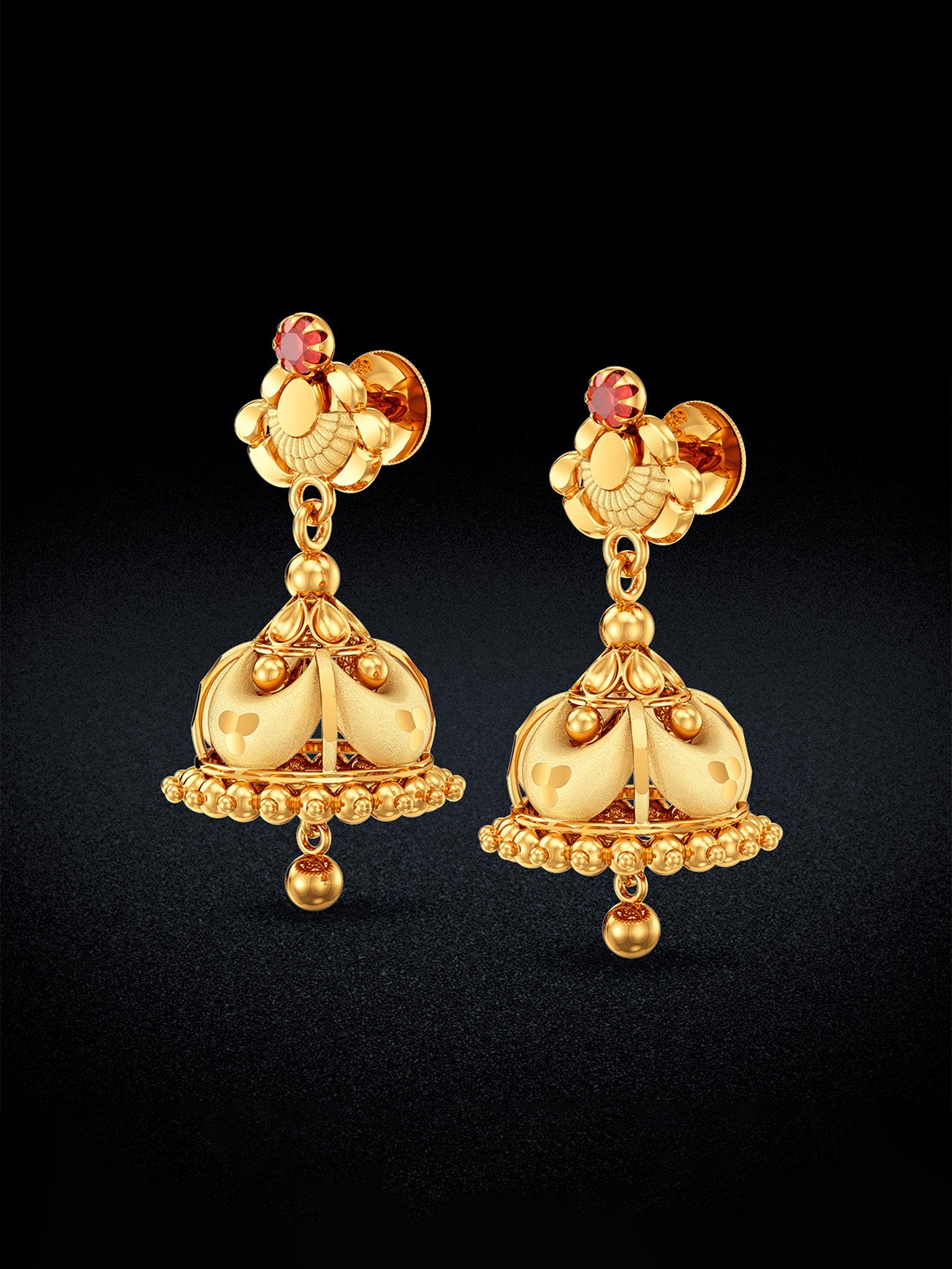 

Joyalukkas Women 22KT Yellow Gold Earrings 4.09 Gm