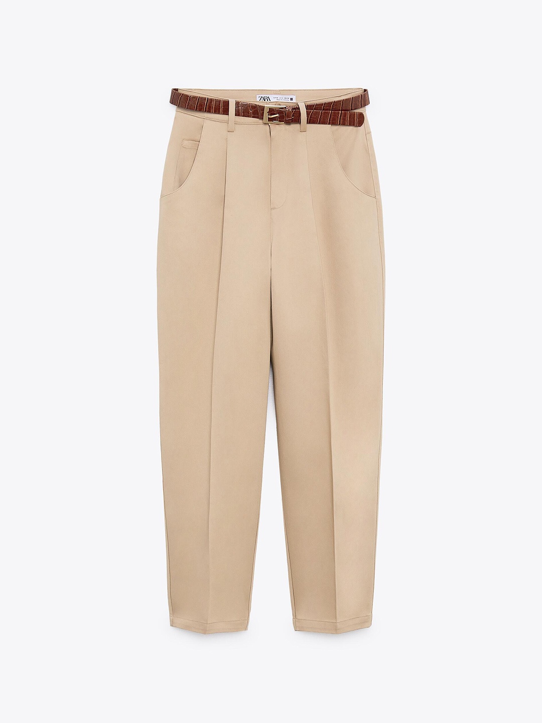

ZARA Women Brown Trousers