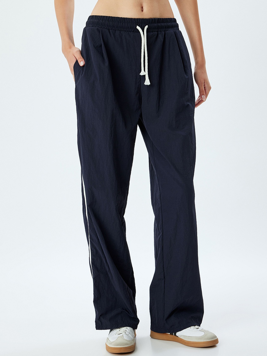 

Koton Women Pleated Trousers, Yellow