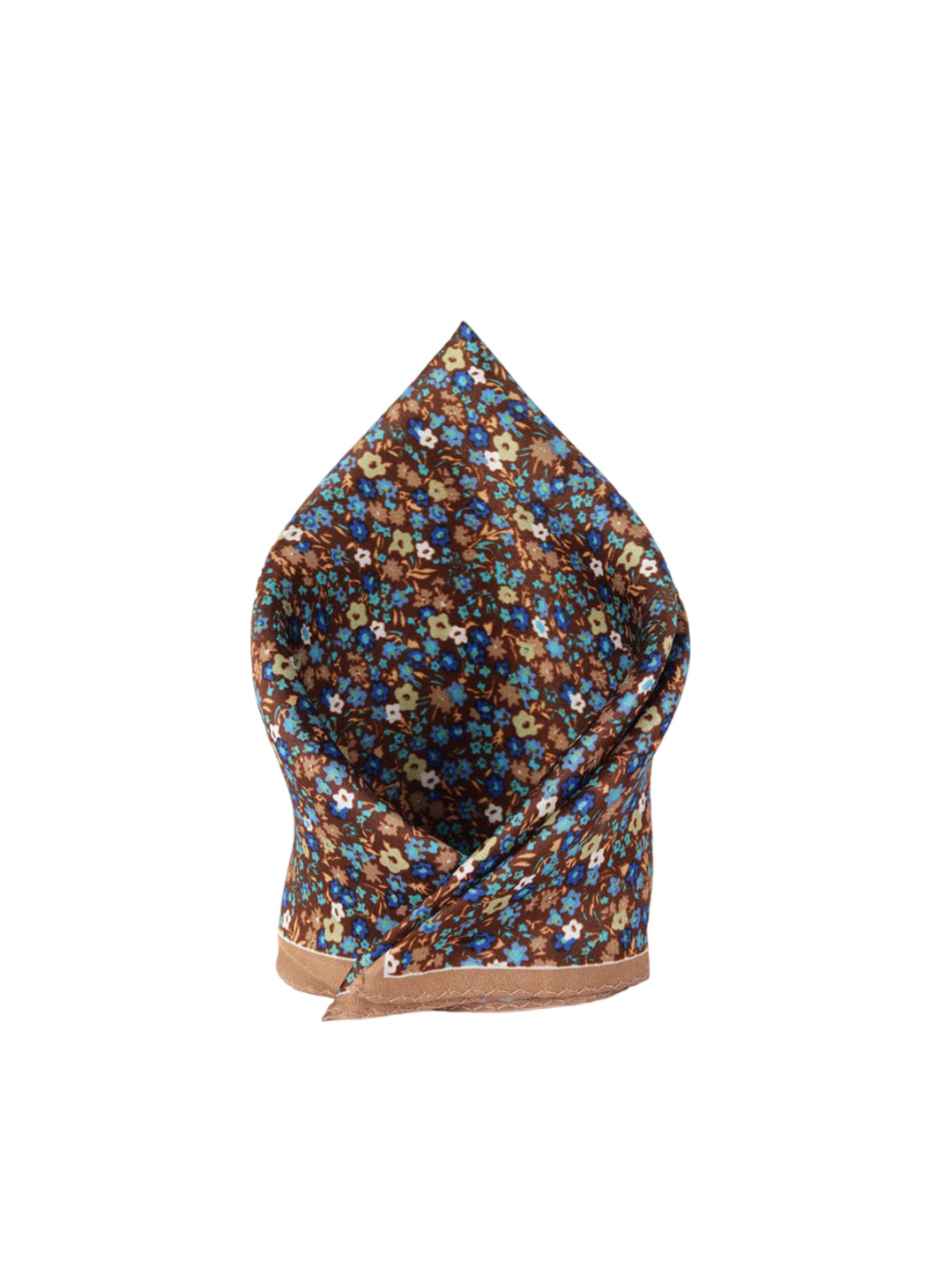 

Peter England Printed Microfibre Pocket Squares, Brown