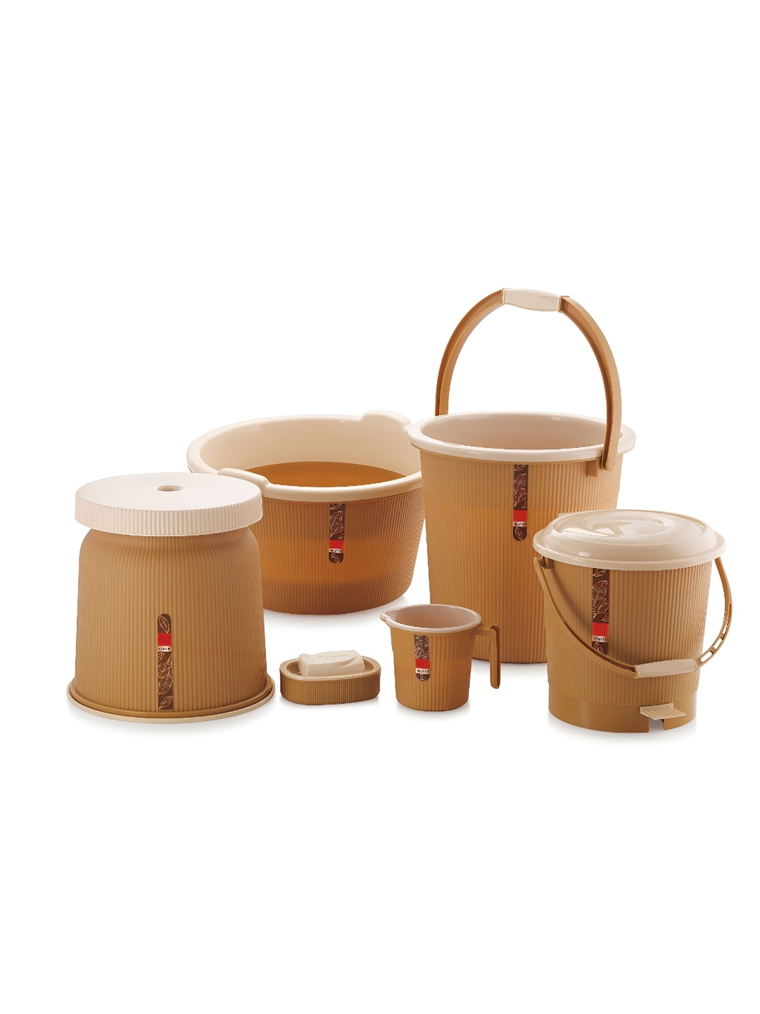 

NABHYA Beige 6 Plastic Core