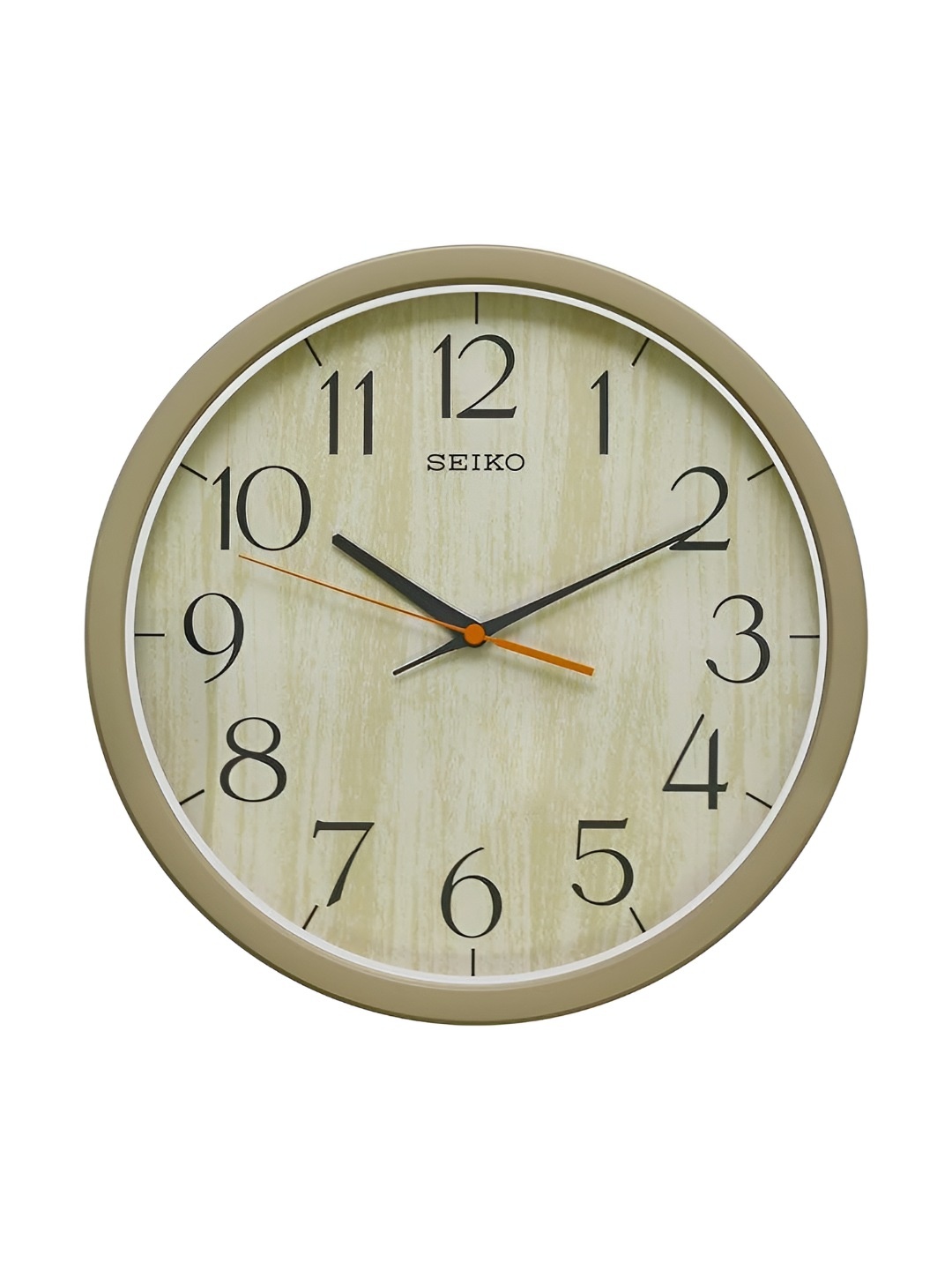 

SEIKO White & Green Round Shaped Contemporary Analogue Wall Clock