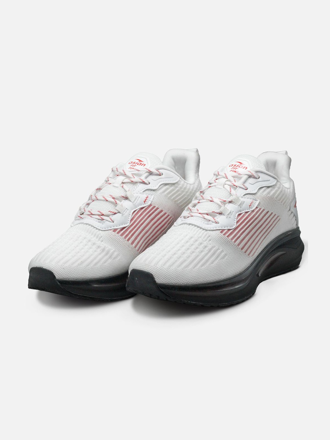 

ASIAN Men Mesh Running Non-Marking Shoes, White