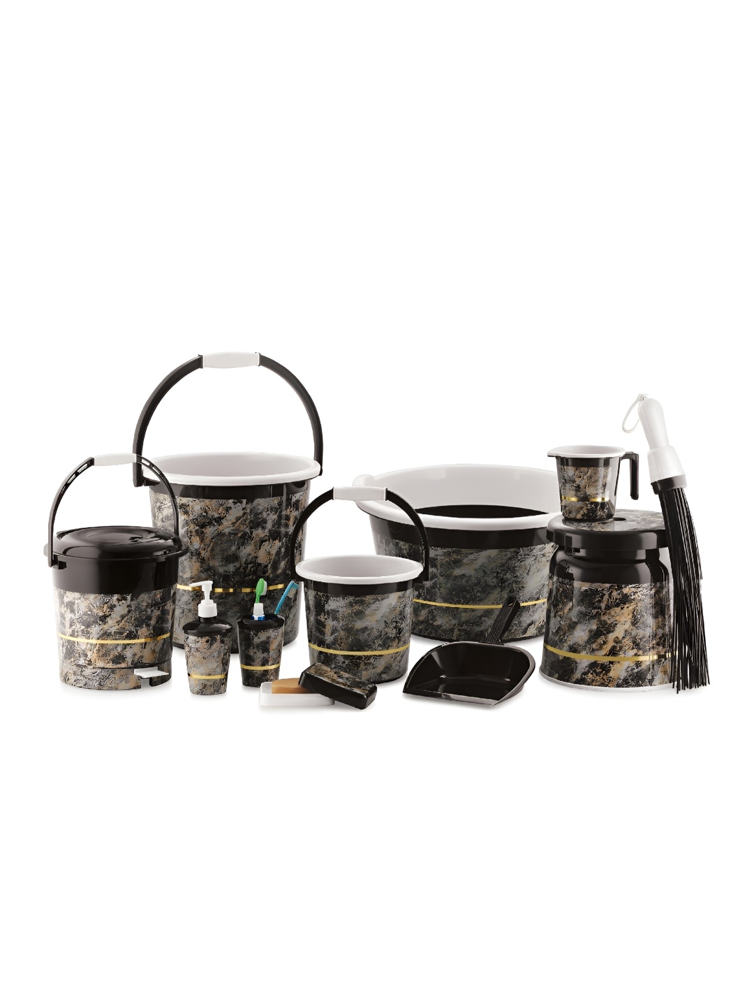 

NABHYA Black 10 Plastic Core