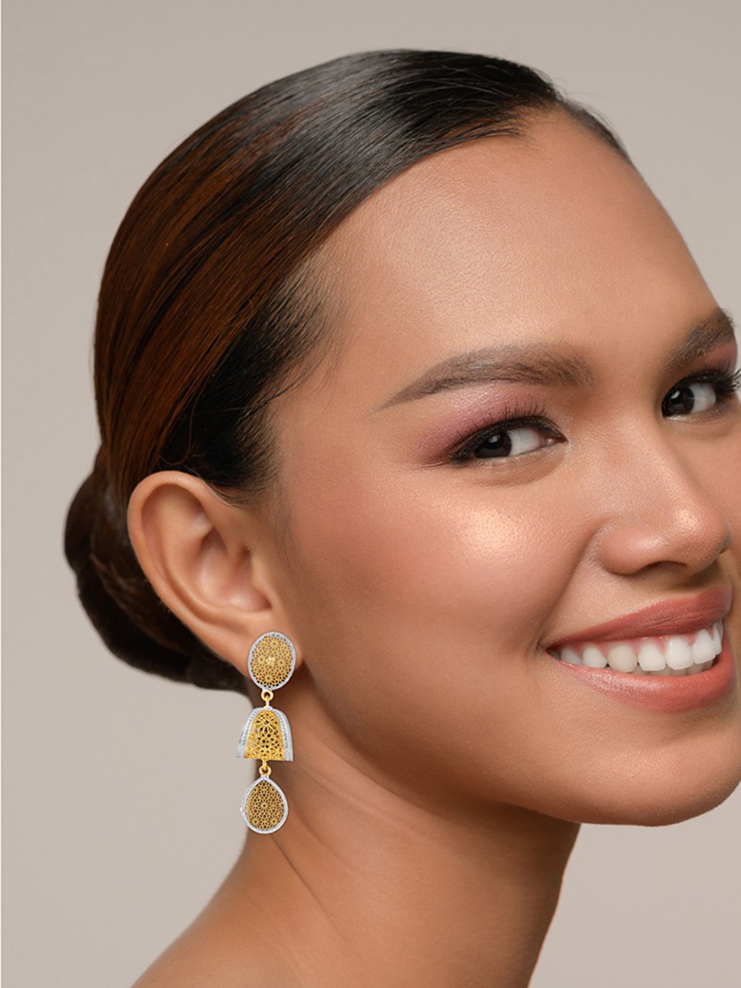 

BDIVA Gold-Plated Classic Drop Earrings