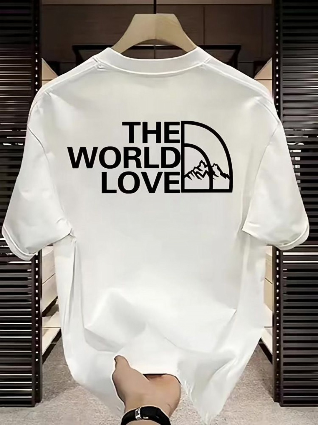 

StyleCast Men Typography Printed Round Neck Oversized T-shirt, White