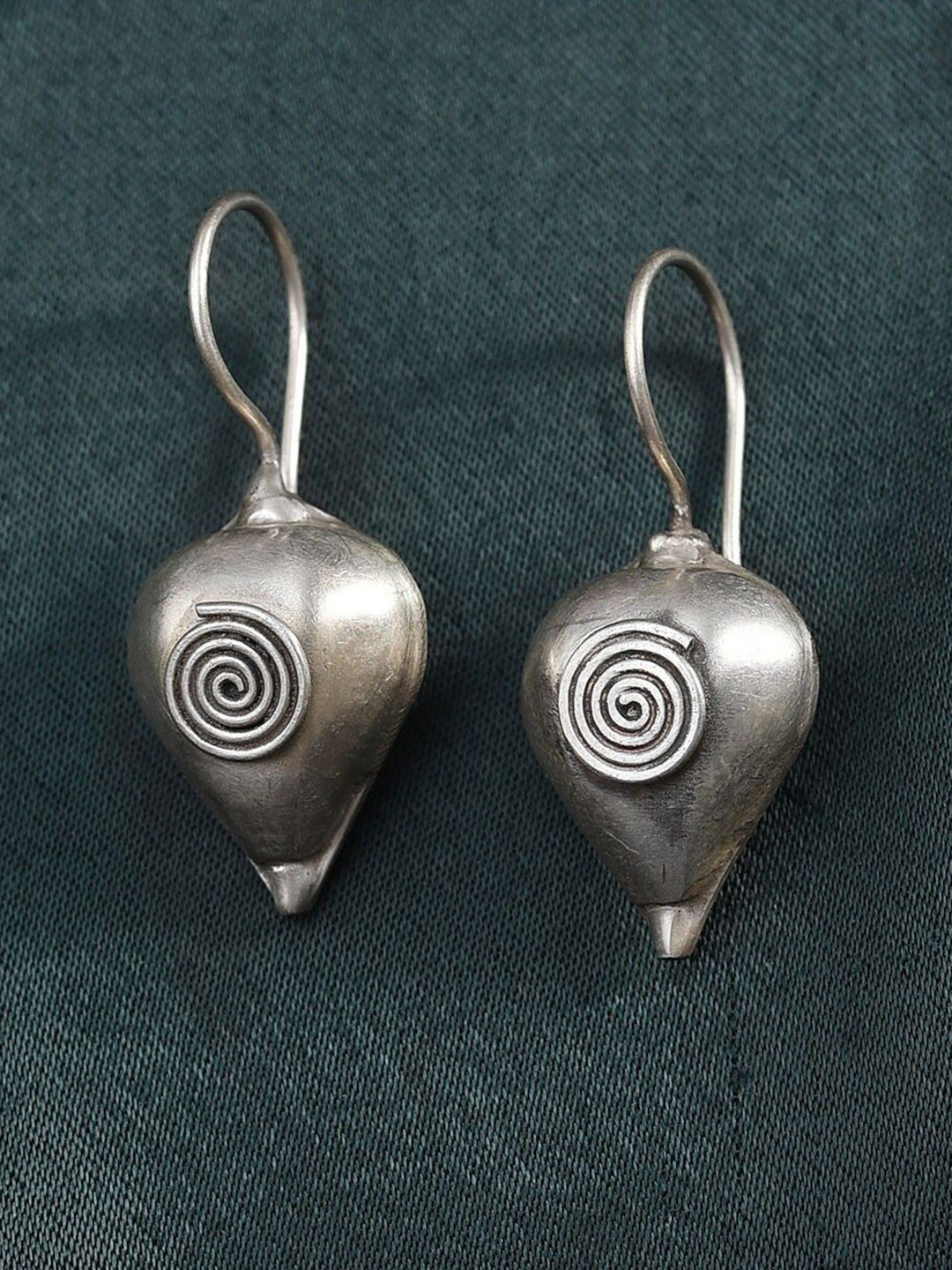 

JAYPORE Contemporary Drop Earrings, Silver