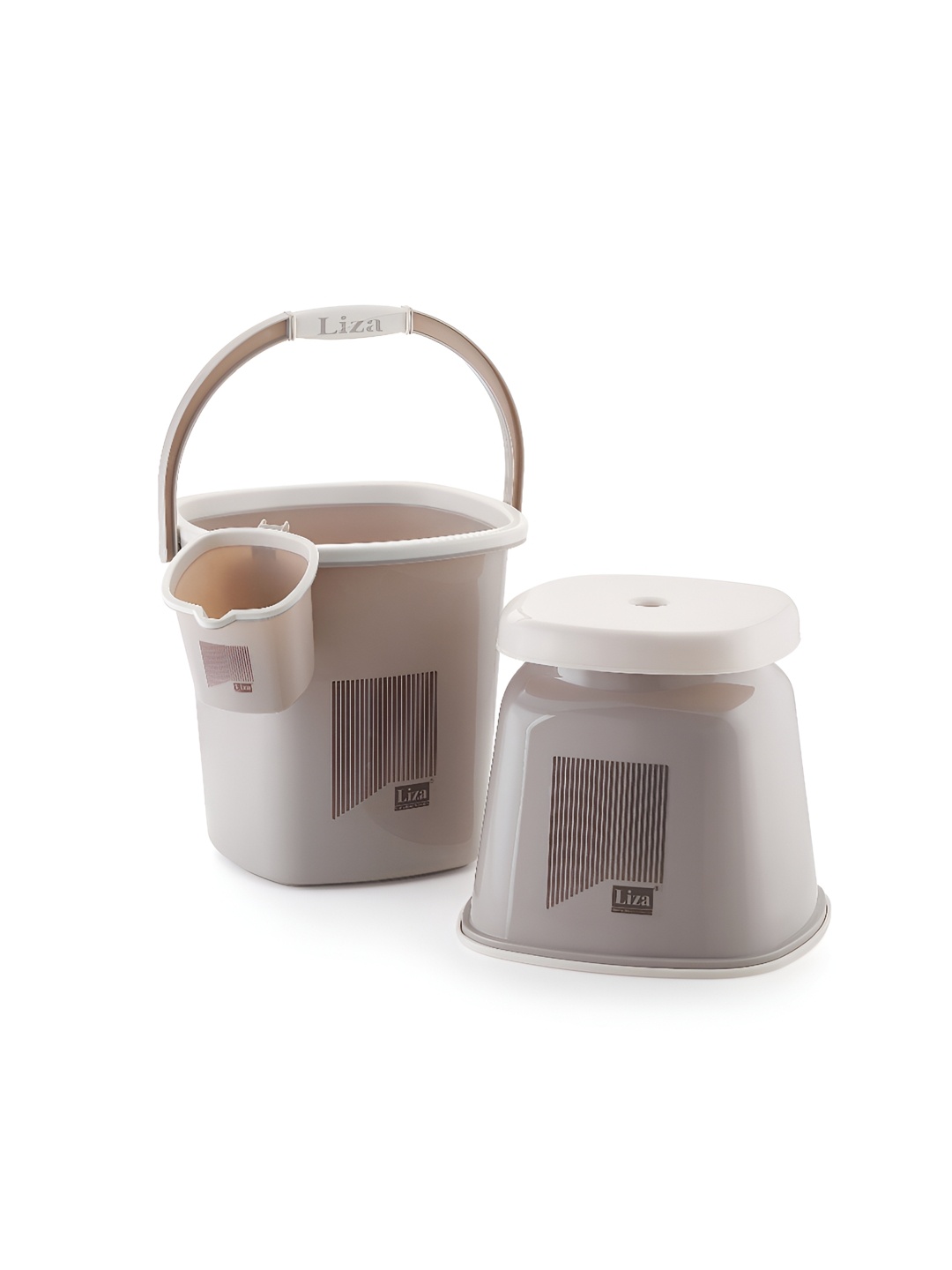 

NABHYA White 3 Plastic Core