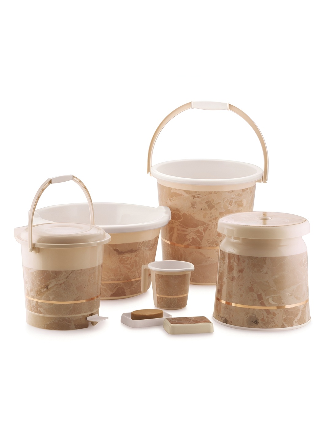 

NABHYA Beige 6 Plastic Core