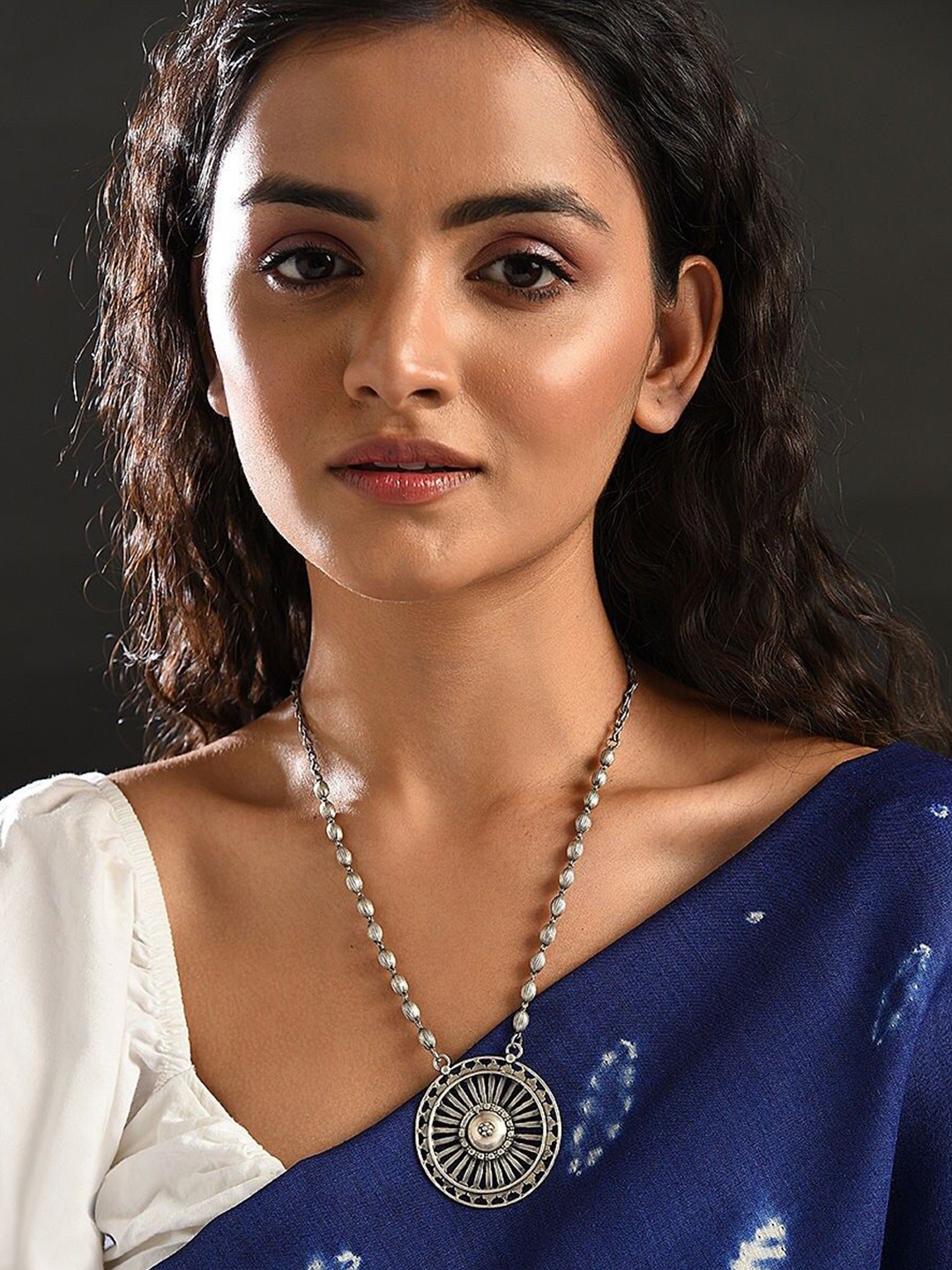 

JAYPORE Pure Silver Necklace