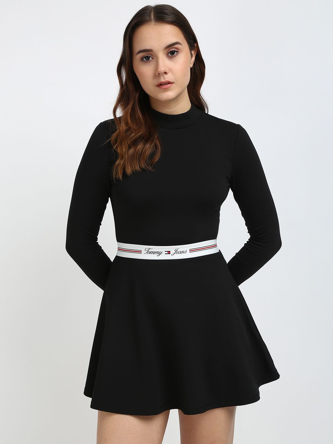 

Tommy Hilfiger Fit & Flare Dress, Black