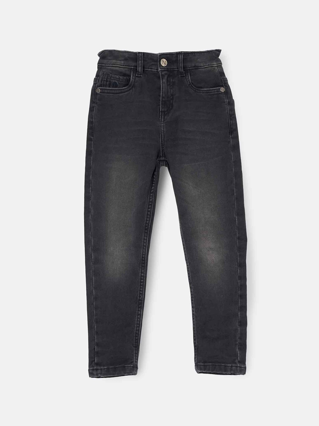 

Angel & Rocket Boys Urban Slim Slim Fit Light Fade Stretchable Jeans, Grey
