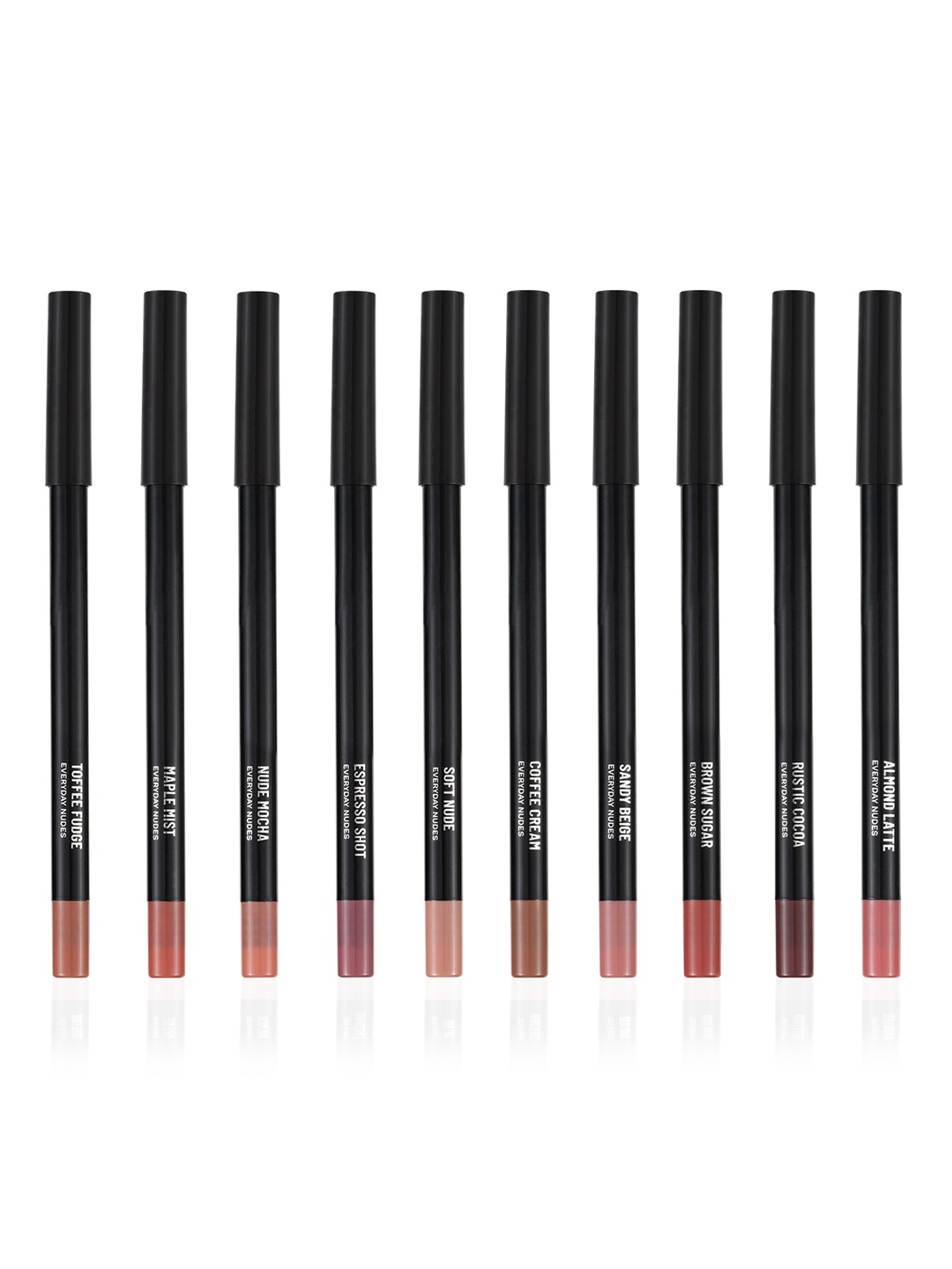 

PAC Everyday Nudes Highly Pigmented Waterproof 24H Lip Liner Kit, Nude