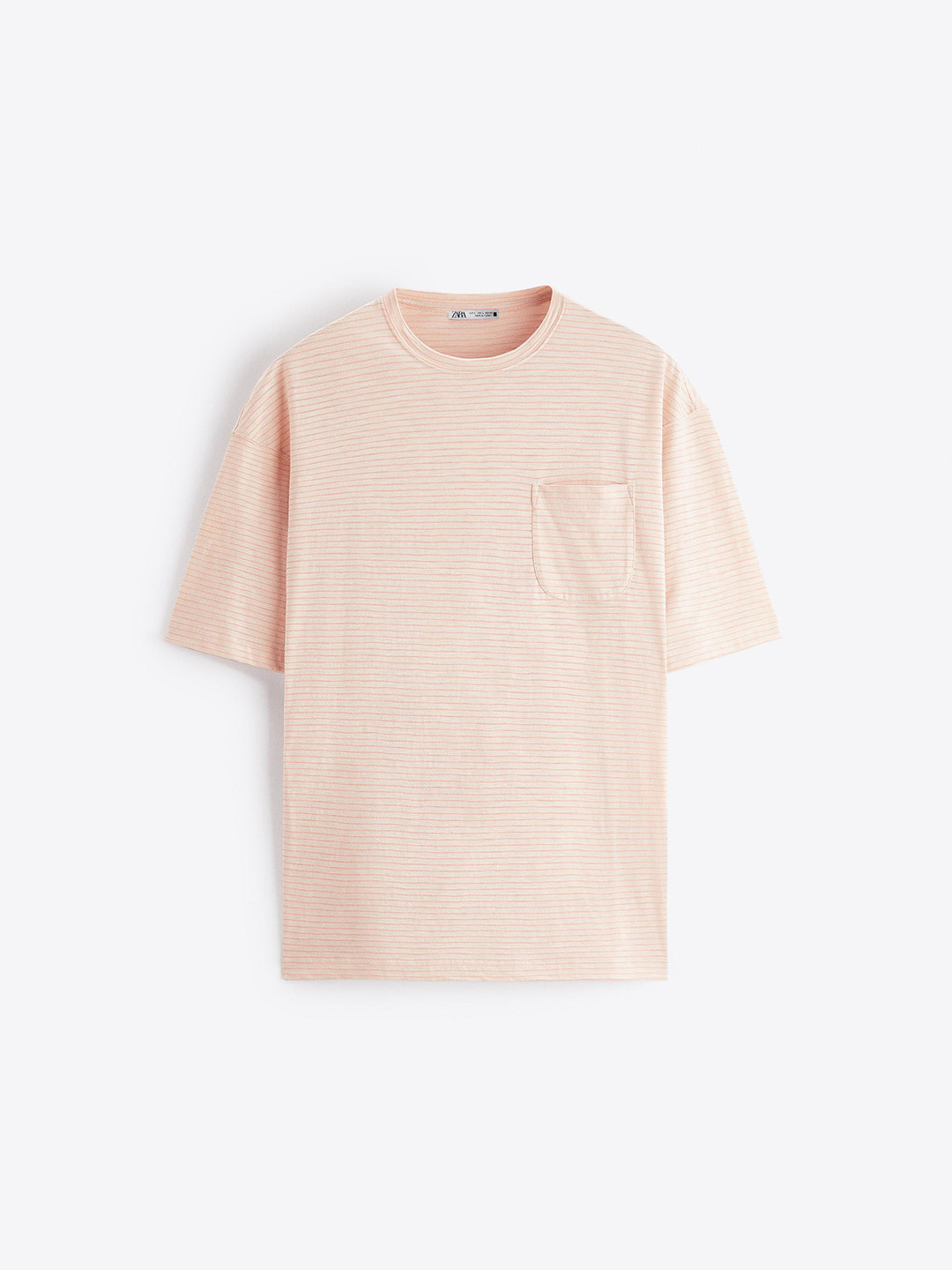 

ZARA Men Beige Tshirts