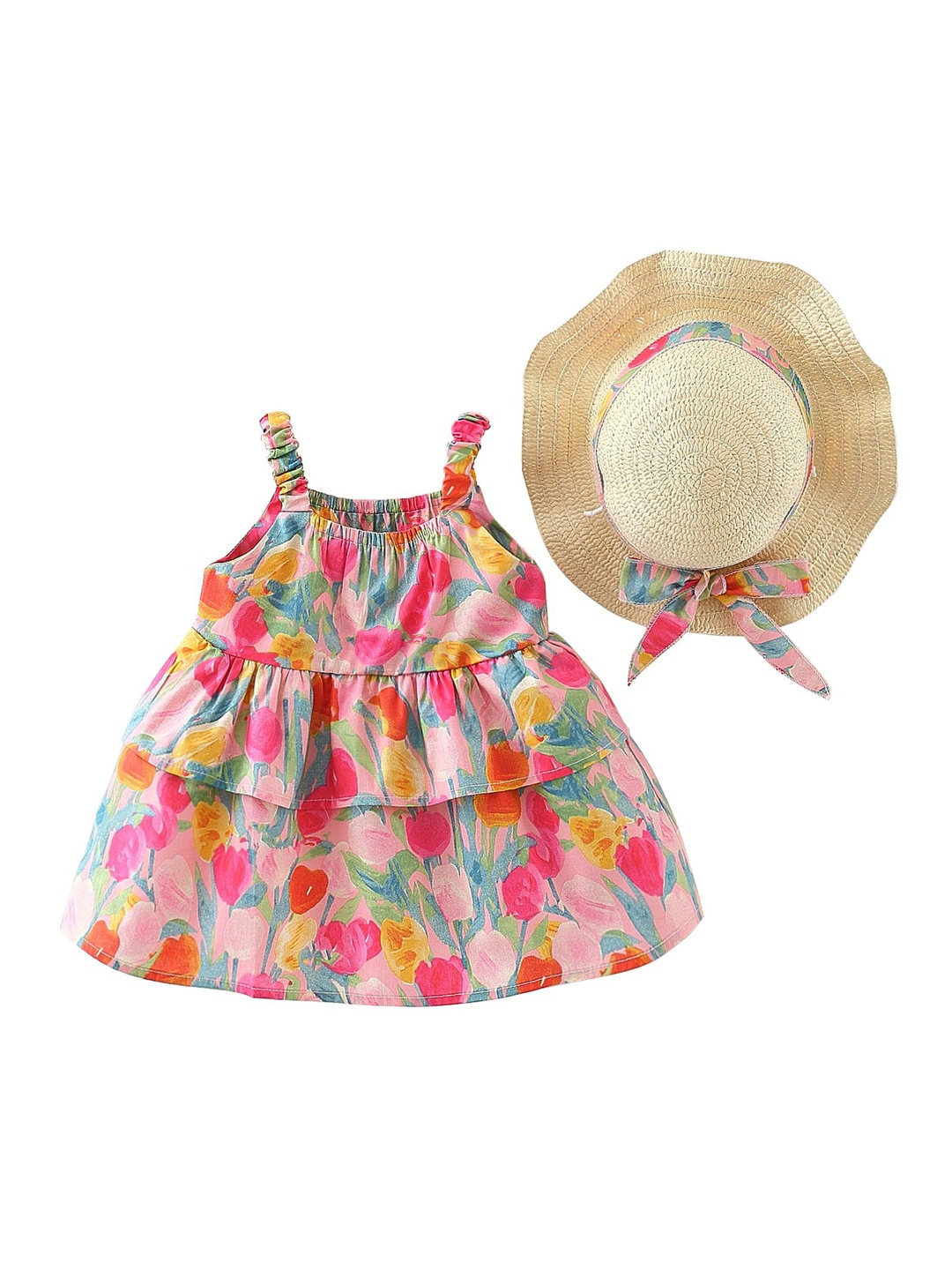 

StyleCast x Revolte Floral Print A-Line Mini Dress, Fuchsia