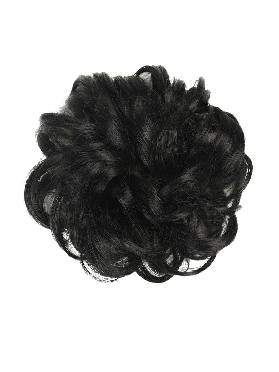 

D-Divine Halo Bun Curly Hair Extension- Black