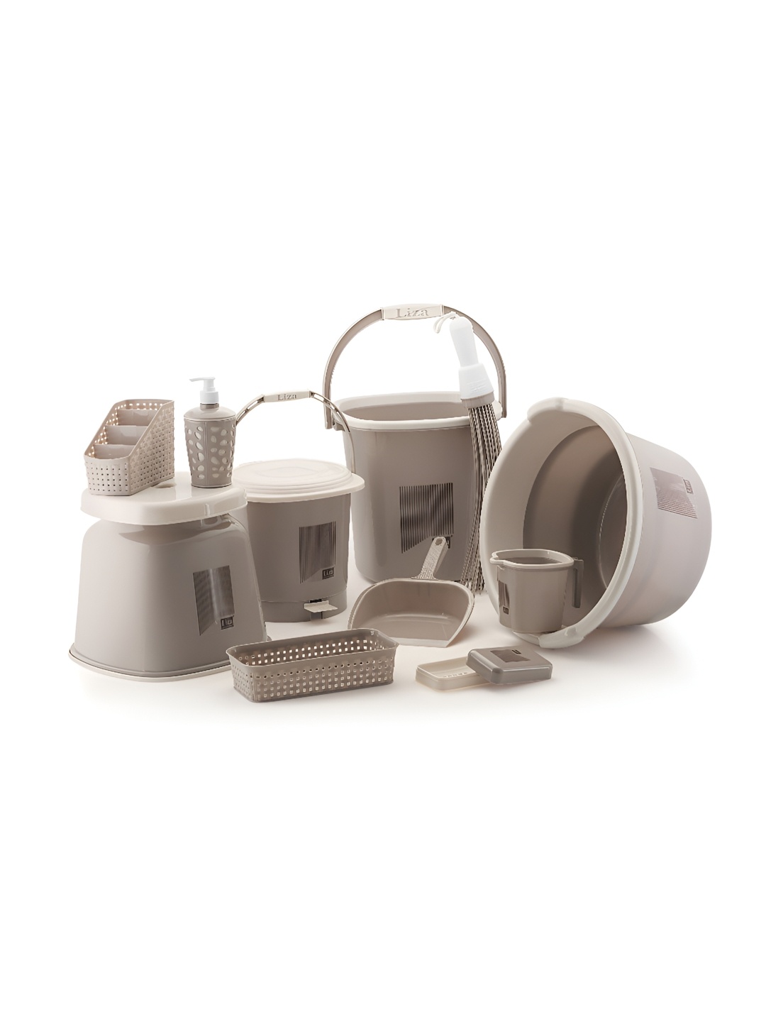 

NABHYA White 10 Plastic Core
