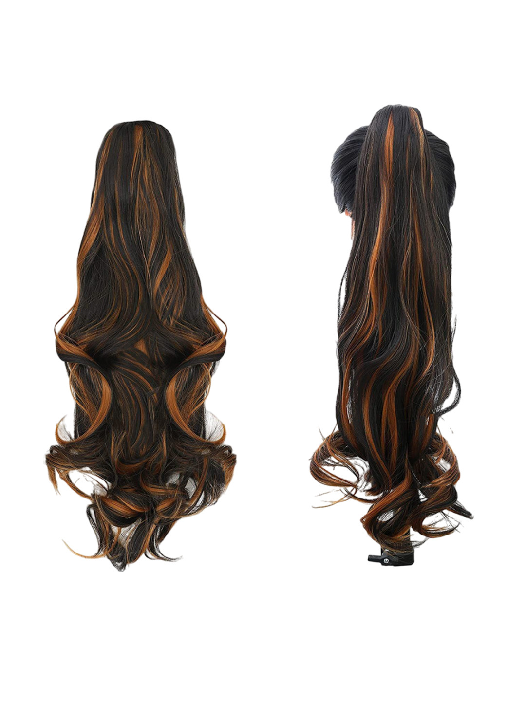 

D-Divine Clip-In Wavy Ponytail Hair Extension - Black