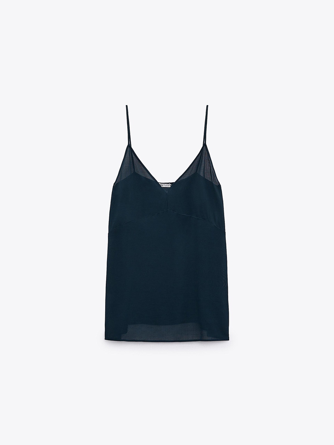 

ZARA Women Navy Blue Tshirts