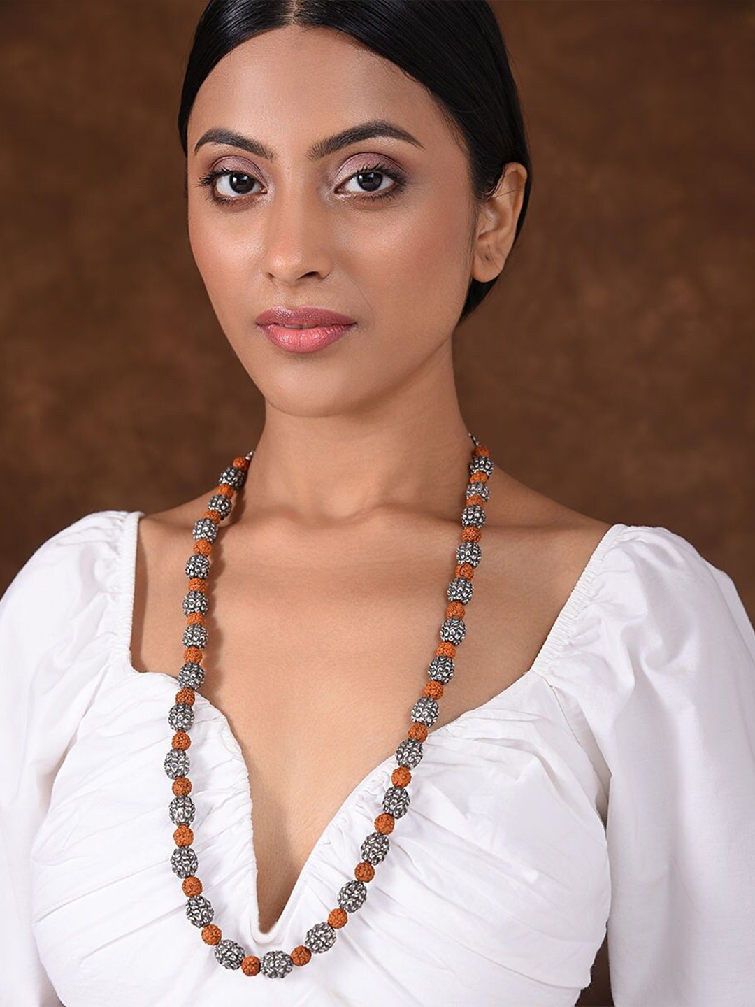 

JAYPORE Pure Silver Necklace