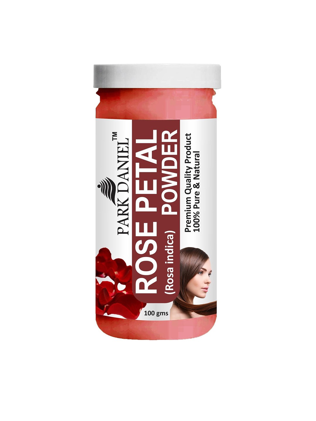 

Park Daniel 100% Pure & Natural Rose Petal Powder Face Pack - 100 g, White