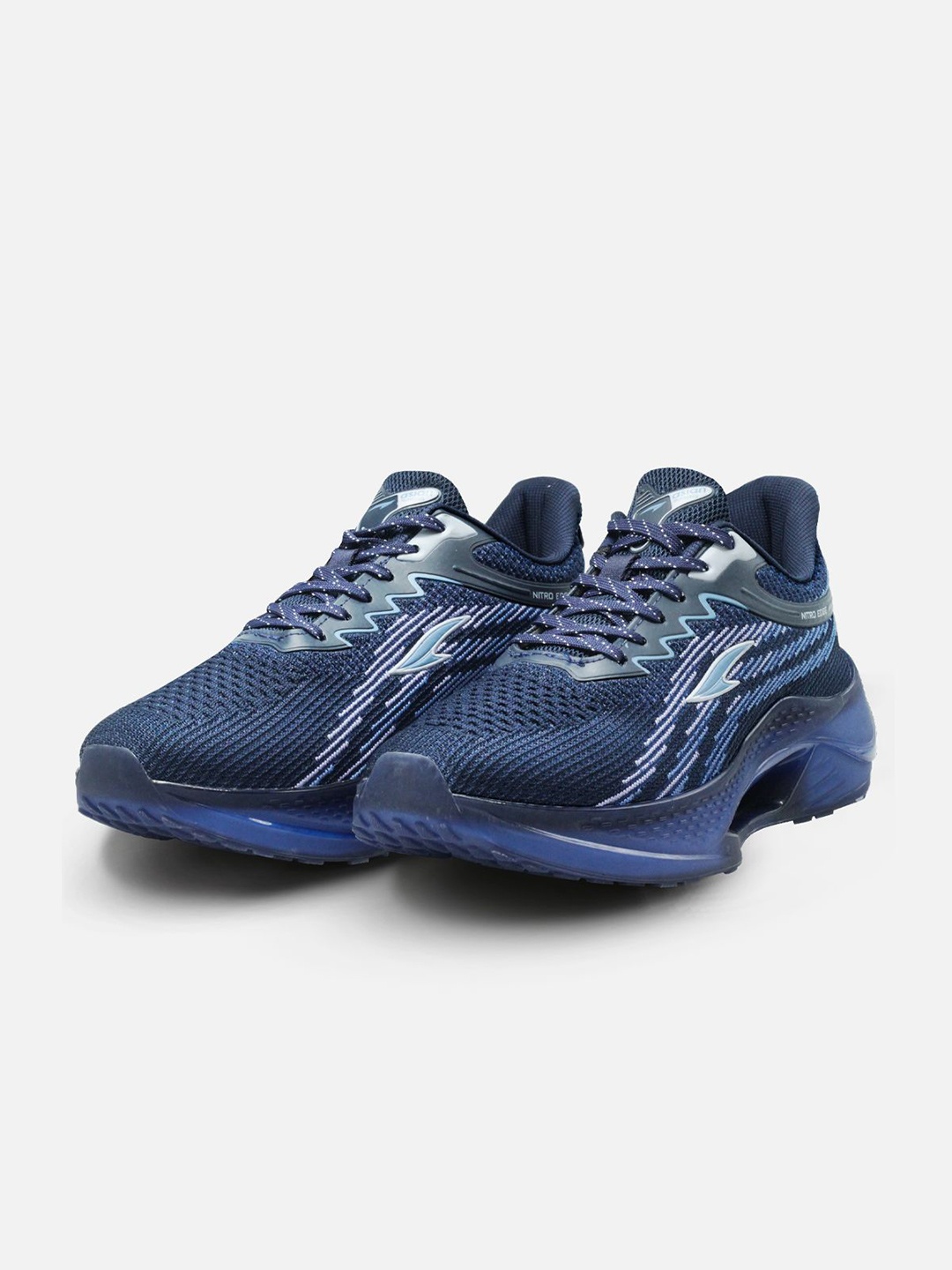 

ASIAN Men Mesh Running Non-Marking Sports Shoes, Navy blue